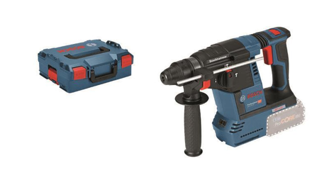 Bosch GBH 18V-26+EXPERT SDS plus-7X 5tlg Akku-Bohrhammer + Hammerbohrer-Set