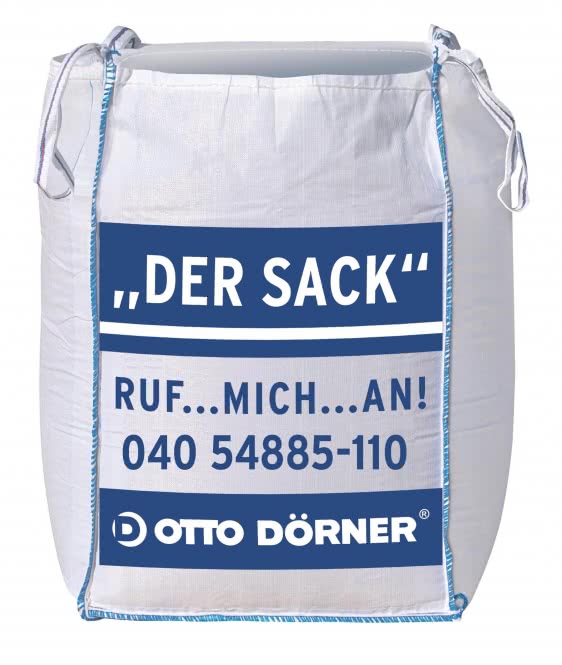 Der Sack 1 m³ Entsorgungssack 9494115 (Beladung bis ca. 1,3 t) ! NUR HAMBURG !