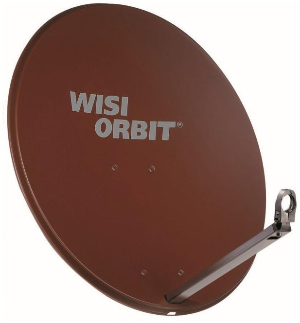 WISI Sat-Offsetantenne 80cm OA38I Aluminium rotbraun