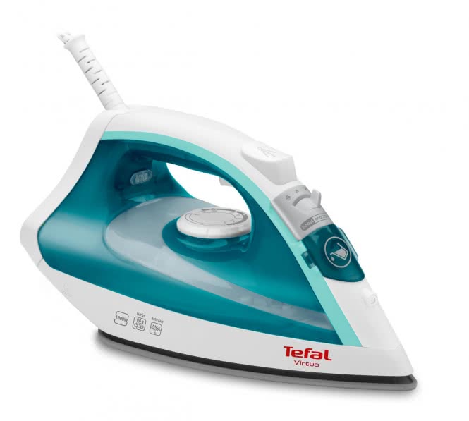 Tefal FV 1710 Dampfbügeleisen Virtuo 1800 Watt türkis