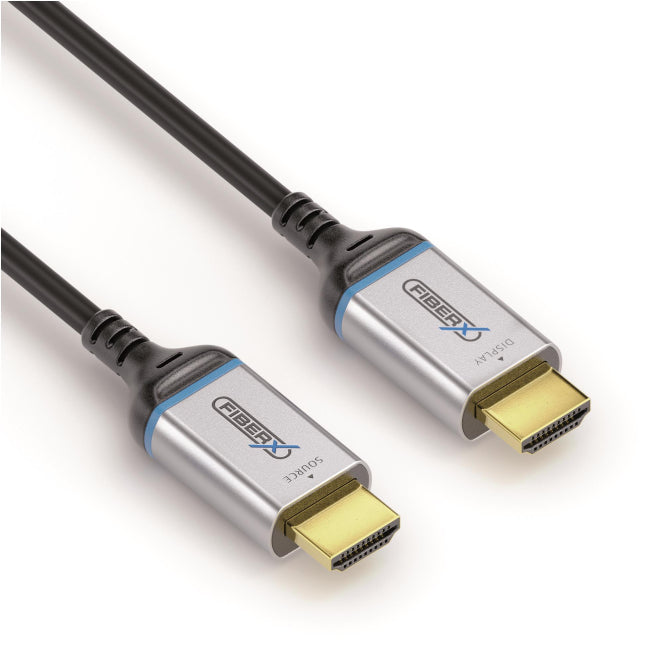 FiberX HDMI-Glasfaserkabel FX-I380-025 HDMI2.1/48Gbps,8K/60Hz,4K/120Hz,25m