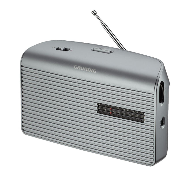 Grundig Music 60X G grau UKW/MW,Batterie-/Netzbetrieb
