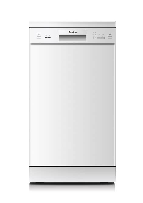 AMICA GSP 14746-1 (1)W ws Geschirrspüler 45cm 49dB 9L 4Prg Halbbeladung