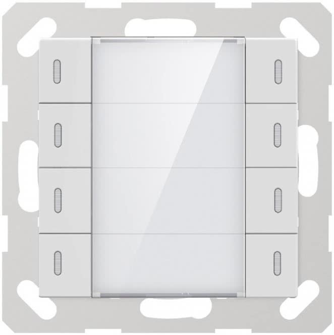 GVS Tastsensor ADVANCE+ 4-fach ws 284114 matt inkl. Temp.sensor ADV-08/02.1.00