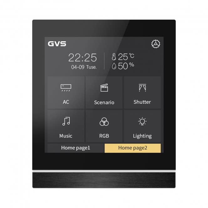 GVS Touchpanel V40s Schwarz - 88188117 CHTF-4.0/9.5.21
