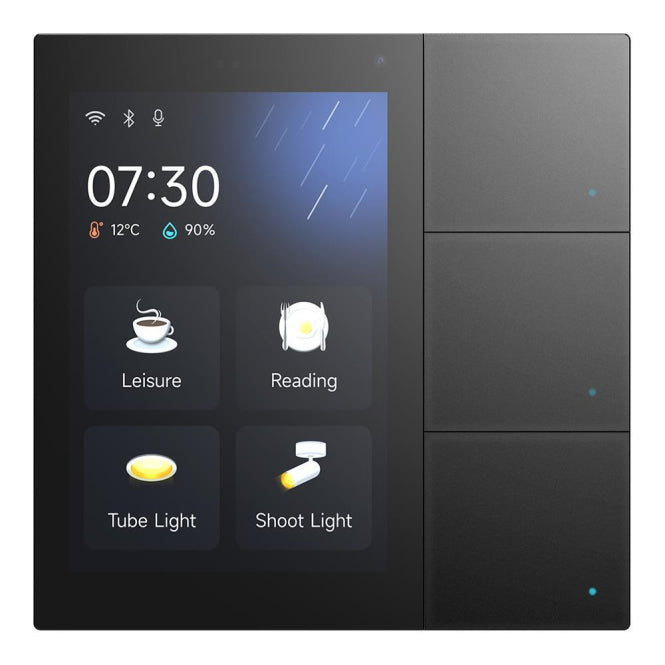 GVS Touchpanel S3 503051163 (KNX+Interkom+App-Server) Schwarz -KNX