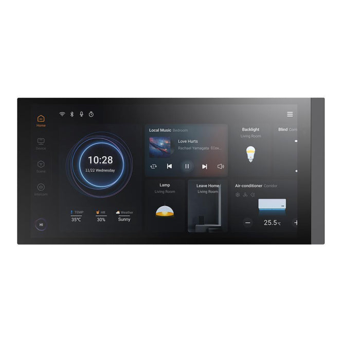 GVS Touchpanel S7 503051187 (KNX+Interkom+App-Server) Anthrazit -KNX