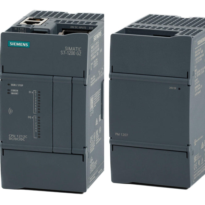 Sortiment Erweiterung S7-1200 G2 1212C DC/Dc/Dc + Spg.