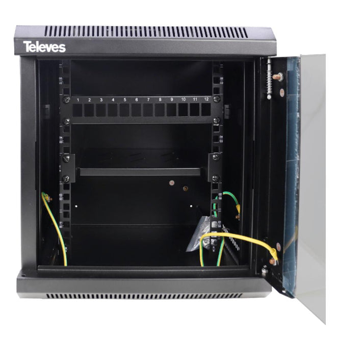 Televes Wand-/Bodenschrank 10z MSR106M 6U (+2U extra) 533104