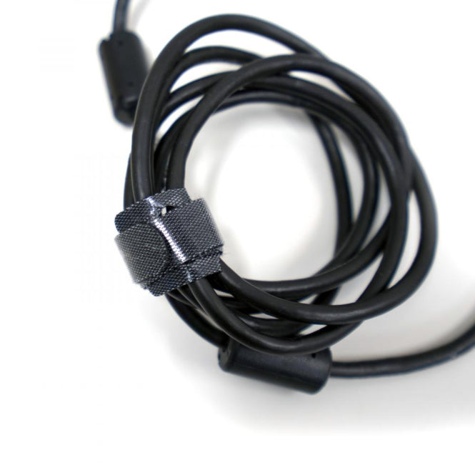 Televes Nylonklettband 10er-Pack KBL schwarz Televes-Logo B15/L250mm