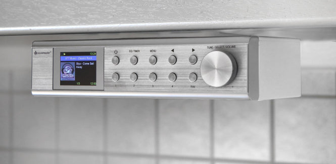 Soundmaster IR1500SI si Küchenradio Internet/DAB+/UKW,WLAN,BT,Farbdisplay