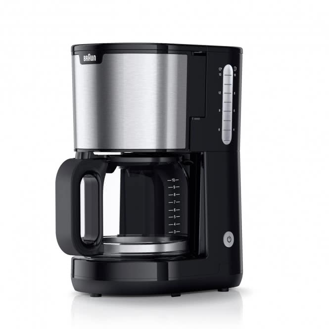 Braun KF 1500 BK Kaffeeautomat PurShine 10 Tassen Glaskanne sw