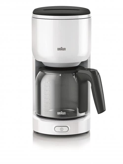 Braun KF 3100 WH Kaffeeautomat Glaskanne 10 Tassen 1100W ws