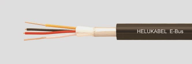 EIB-2Y(St)2Y 2x2x0,8 schwarz TR 1000m EIB-Busleitung für Erdverlegung