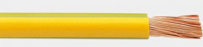 (H)07V-K 1,5 braun-weiss Eca Ring 100m PVC Verdrahtltg. flexibel RAL8003/9010