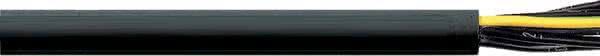 YSLY-JZ BLACK 5x4 Eca Trommel 500m 0,6/1kV zahlencodiert mit Schutzleiter