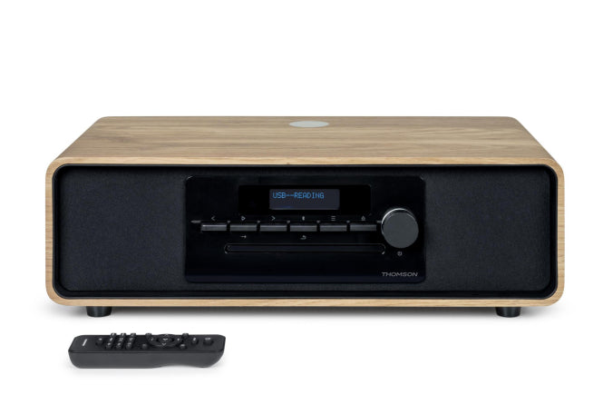 Thomson MIC300IDABBT sw/holz MicroSystem 60W,DAB+/UKW,Bluetooth,CD,USB,Induktion