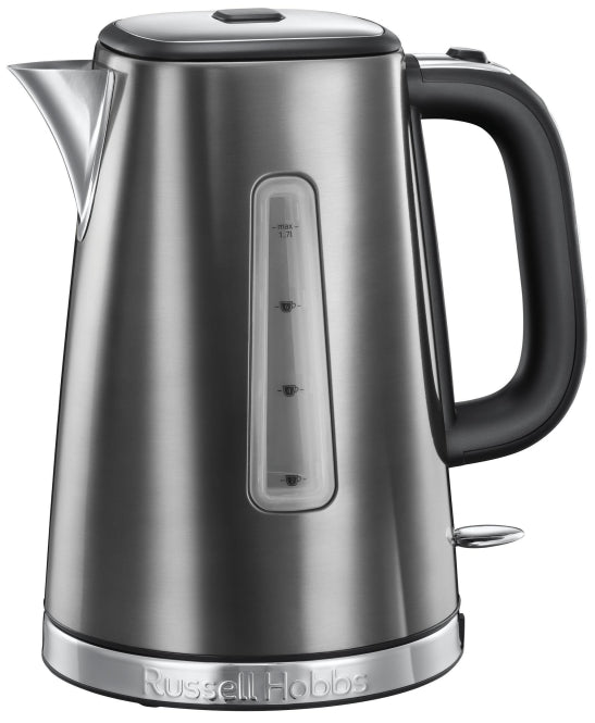 Russel Hobbs Luna Wasserkocher Moonlight grey 2400Watt 1,7L 360° Sockel