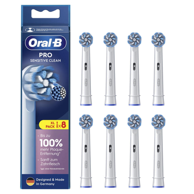 Braun Oral-B 8er Ersatzbürste Pro Sensitive Clean 860649
