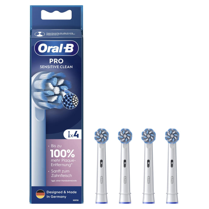 Braun Oral-B 4er Ersatzbürste Pro Sensitive Clean 860809