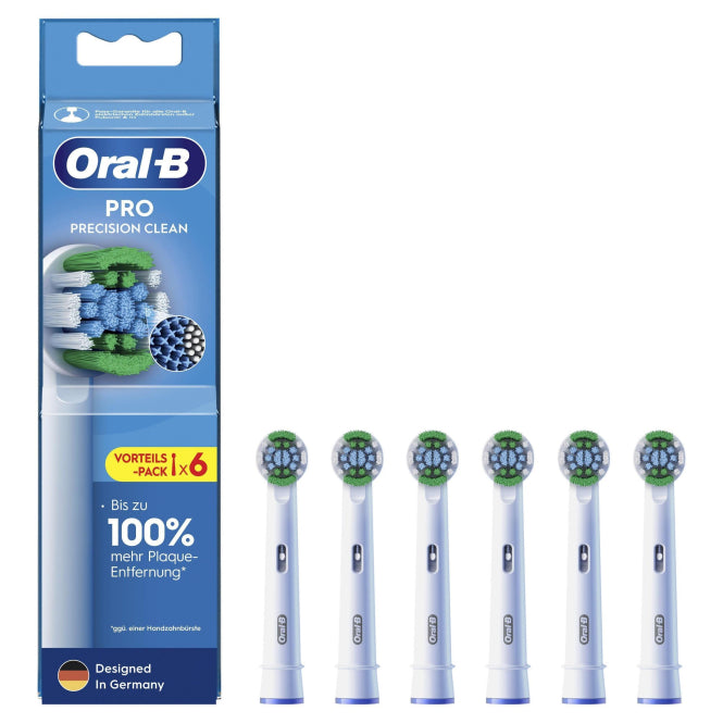 Braun Oral-B 6er Ersatzbürste Pro Precision Clean 860892