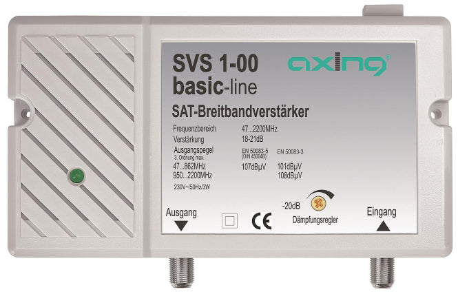 AXING SAT-Breitbandverstärker SVS 1-00