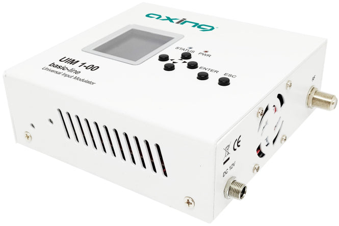 AXING Univ. Input Modulator UIM 1-00 Zum Einspeisen von Videos u.IP-Streams