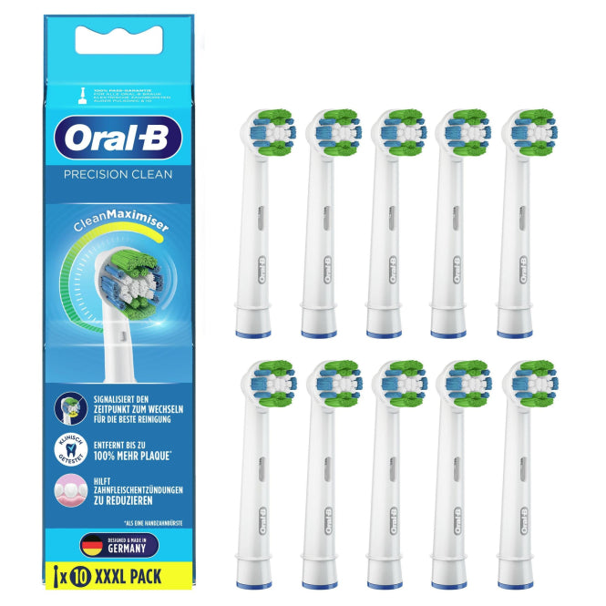 Braun Oral-B 10er Ersatzbürste ws Precision Clean CleanMaximizer 410355
