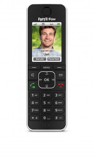 AVM FRITZ!Fon C6 Komfort 20002964 schnurlos Telefon schwarz