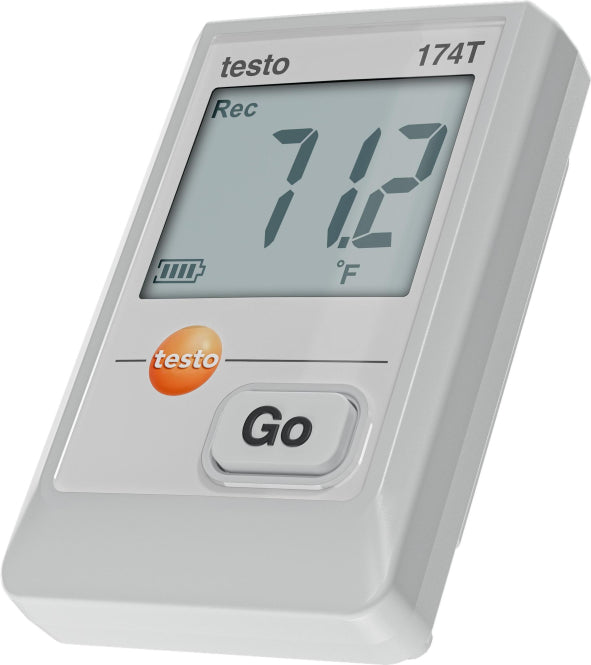 Testo 174 T Mini-Temperatur-Datenlogger (weiß) mit USB-C 0572 1740 01