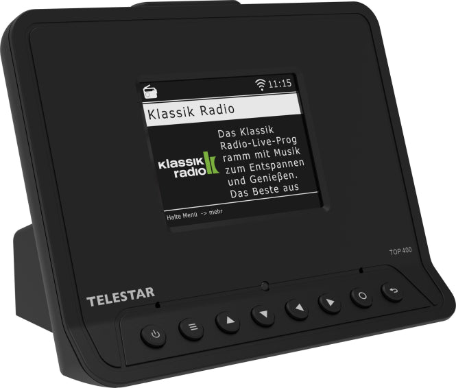 TELESTAR TOP 400 sw HiFi-Adapter Internet/DAB+/UKW,Streaming,BT,Hotelmode