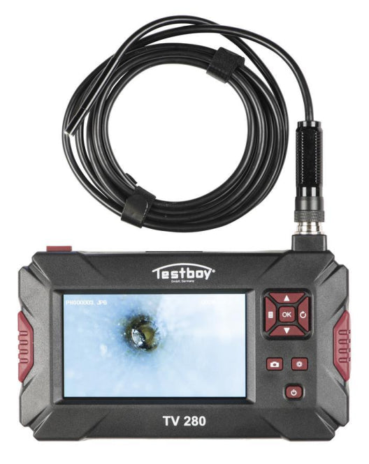 Testboy TV 280 Mobile 2210280 Endoskopie-Kamera mit LCD-Anzeige