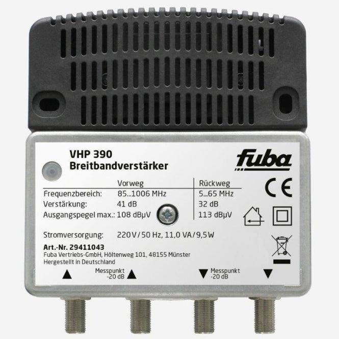 Fuba VHP 390 Hausanschlussverstärker 41dB