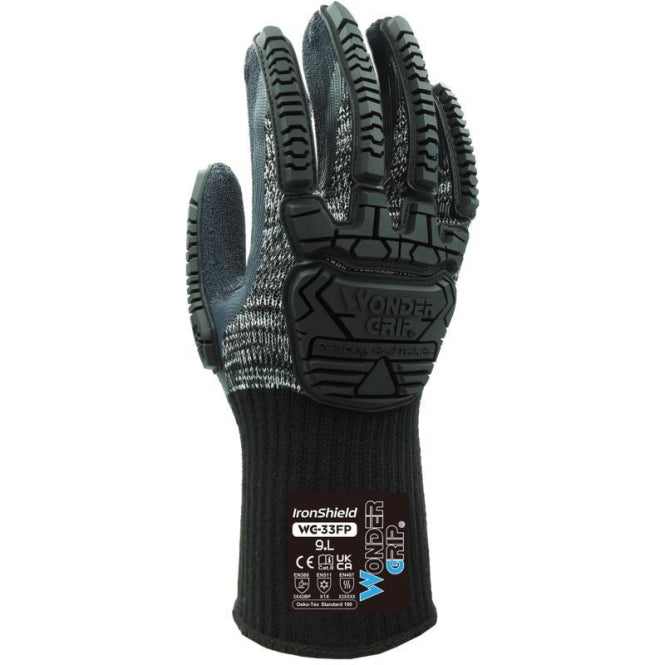 Wonder Grip Iron Shield WG-33FP XL/10 Handrücken mit Gummiverstärkung