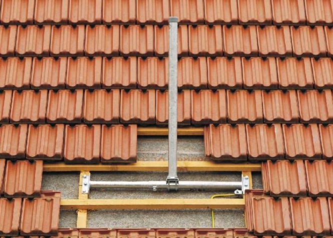 KATH Dachsparrenhalter ZAS 41 48/1300mm