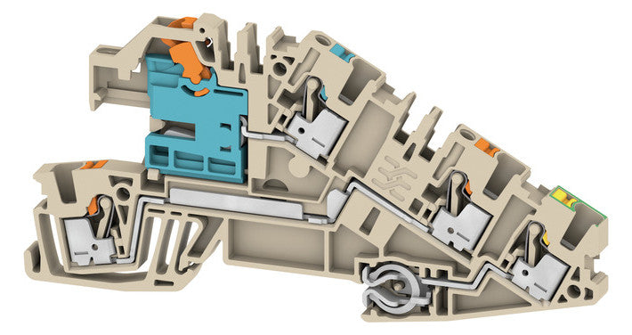 Weidmüller AITB 2.5 BB NDT-L-PE Installationsreihenklemme 2668950000