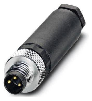 Phoenix 1501252 SACC-M 8MS-3CON-M-SW Steckverbinder M8 Stecker gerade 3pol
