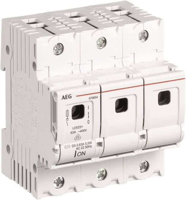 AEG Sich.-Lasttrennschalter LD023+ ** 3x63A 679654