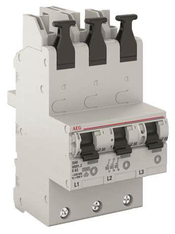 AEG SHS-Schalter 35A 2HS91.3E35SAV ** 5kA E-Char. 3x1polig