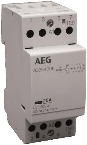 AEG Installationsschütz VI254006 230V 25A 4S/0Ö 113364