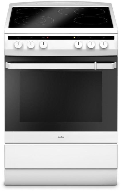 Amica SHC 11642 W ws Standherd 60cm Ceran A-20% 11Heizarten Heißluft