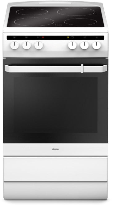 Amica SHC 11542 W weiss Standherd 50cm A-20% Ceran 9Heizarten
