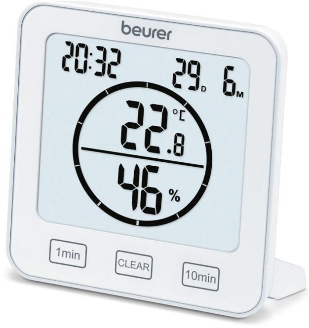 Beurer HM 22 Thermometer - Hygrometer Temperatur,Luftfeuchtigkeit 678.04