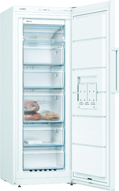 Bosch GSN 29 UWEW ws Standgefrierschrank 200L E NoFrost BigBox 161x60x65cm (EX)