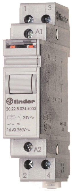 Finder Stromstossschalter 20.22.8.230.4000 2S 16A 230VAC