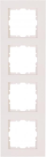 Kopp HK07 PURE Abdeckrahmen 4f 407129005 reinweiß