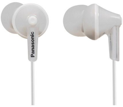 Panasonic RP-HJE125E-W ws Kopfhörer 1,1m Kabel,In-Ear,3 Pass-Stücke(S/M/L)