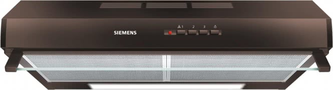 Siemens LU 63 LCC 40 br Unterbauhaube D 60cm 3 Stufen LED 2x4W 360m³/h