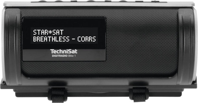 TechniSat DigitRadio Bike 1 0000/3926 sw/si DAB+/UKW Mobiles Radio f.Fahrräder