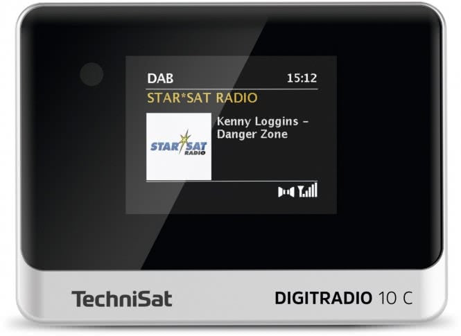 TechniSat DigitRadio 10 C 0000/3945 schwarz/silber DAB+ m.Farbdisplay